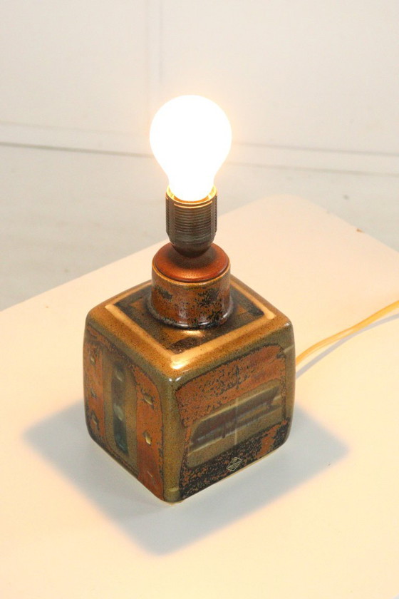 Carl-Harry Stålhane For Rörstrand Vintage Ceramic Table Lamp (photo 15 of 15)