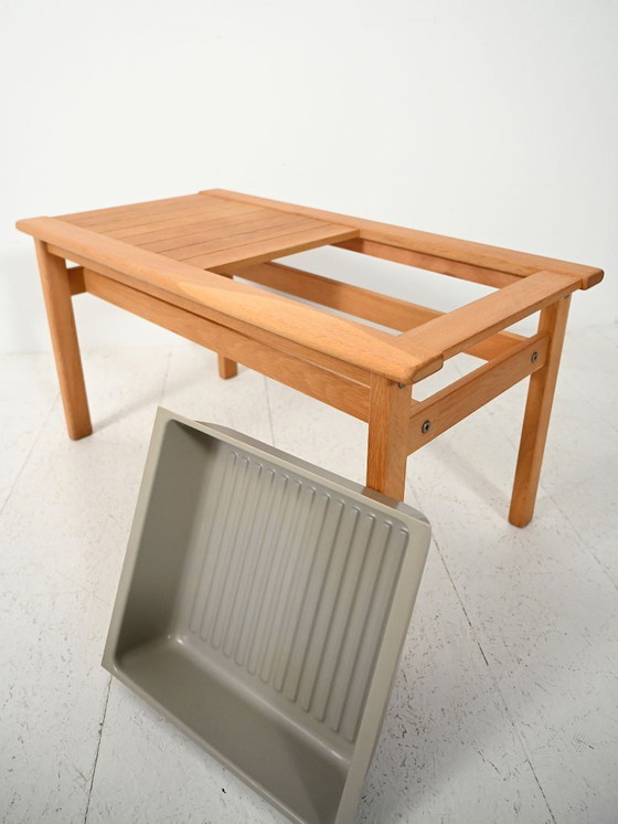 Image 1 of Panca fioriera in rovere "Florida"