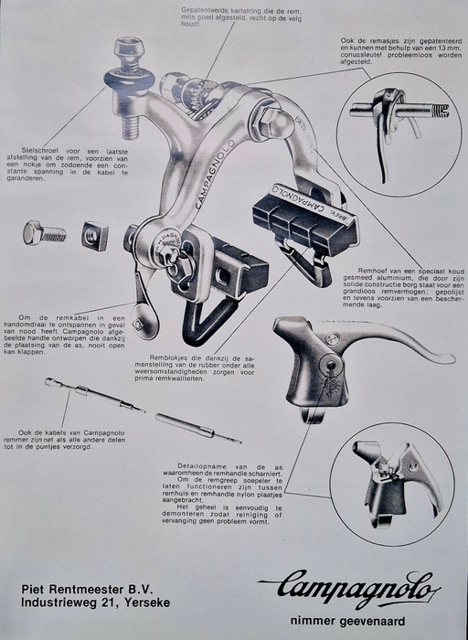 Vintage Campagnolo poster