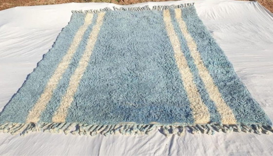 Tapis Berbère Marocain Authentique Fait Main 250cmx200cm – Alfombras, Cotton (photo 5 of 6)