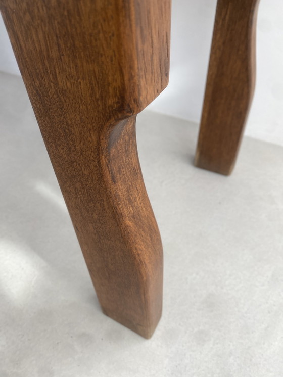 Image 1 of Table basse vintage en chêne français - Rustique et intemporelle