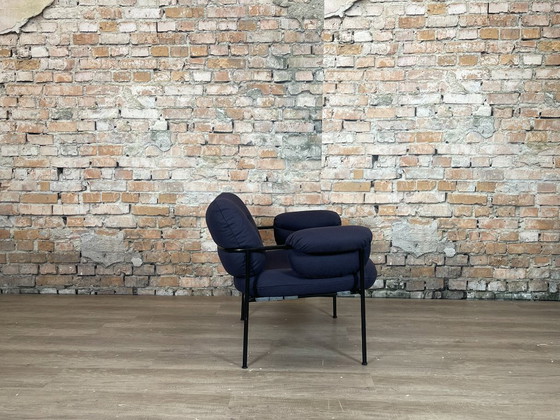 Fogia Bollo Lounge Chair - azul oscuro | Andreas Engesvik – Sillones, Metal, Textil (photo 8 of 16)