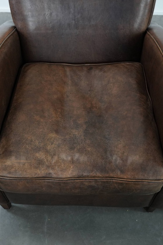 Image 1 of Elegante set di due poltrone in pelle di pecora