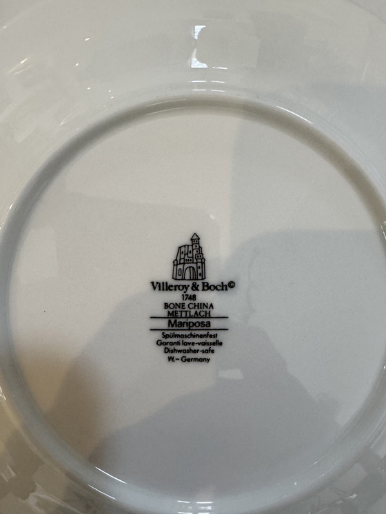 Image 1 of Villeroy Mariposa dessertborden