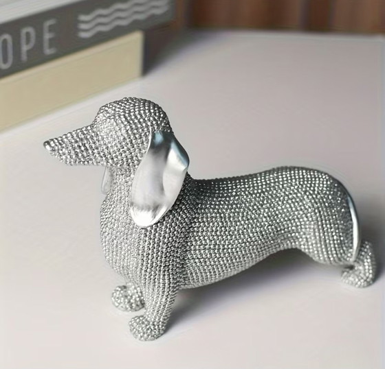 Image 1 of Hars Teckel beeldje