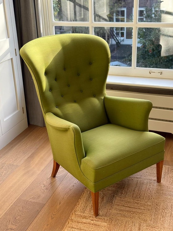 Image 1 of Frits Henningsen Armchair "Heritage Chair" by Carl Hansen, Vintage 2013