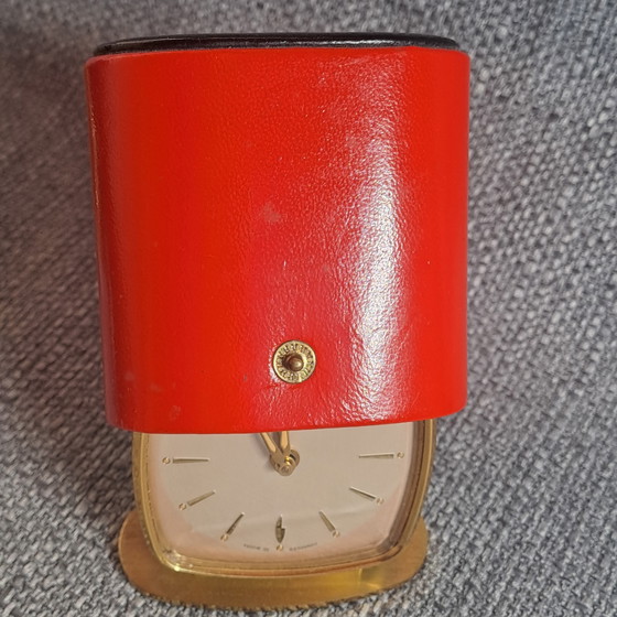 Image 1 of Kienzle travel alarm clock with case