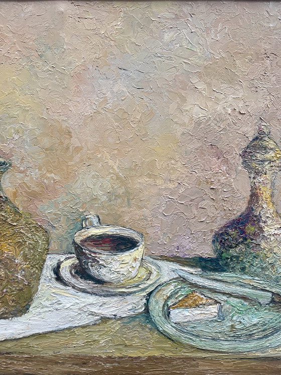 Image 1 of Pittura a olio post-impressionista