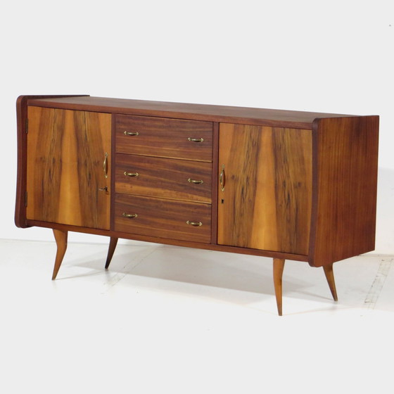 Image 1 of Vintage Sideboard in Walnut From the 50s '60s