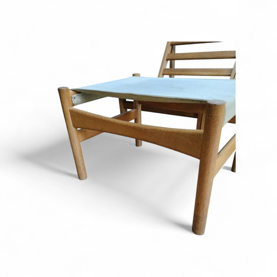 Image 1 of Set da salotto vintage danese (5 pezzi), sedie Rag di Bernt Petersen