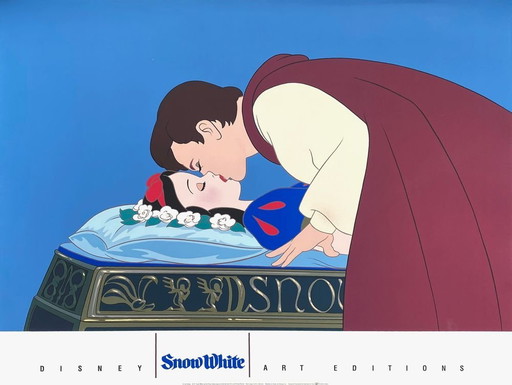 COLLECTIF BD Sneeuwwitje en de Prins - Disney poster 1993