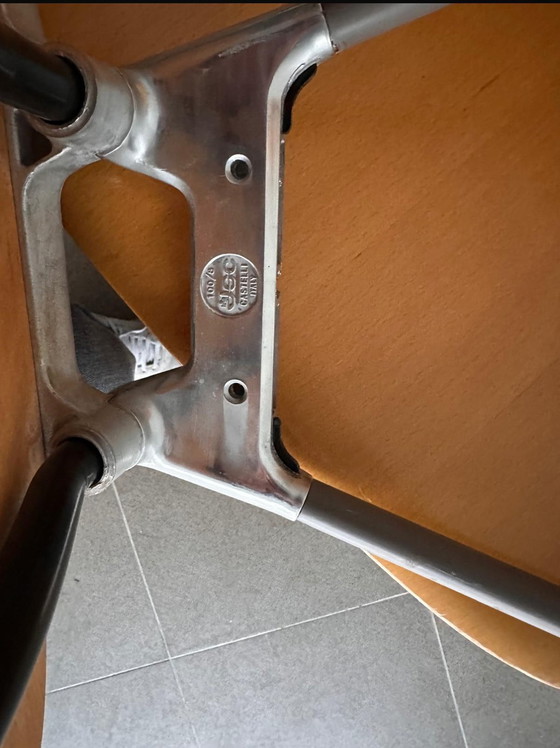 Image 1 of 4x DSC 106 Stoel van Giancarlo Piretti voor Castelli, ca 1960