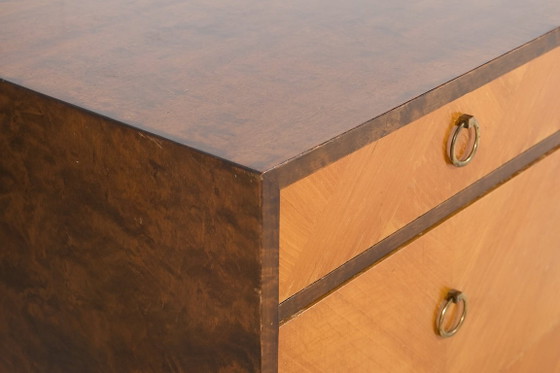 Image 1 of Commode Art déco scandinave d'Axel Larsson pour Bodafors, Suède des années 1930