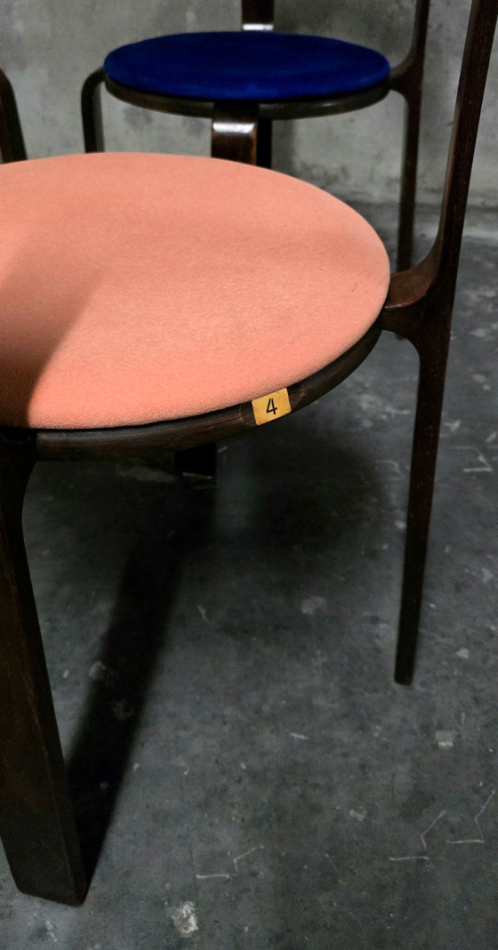 Image 1 of Set di 4 sedie - Bruno Rey (1935) - 1a edizione - 1960 Dietiker, Stein am Rhein