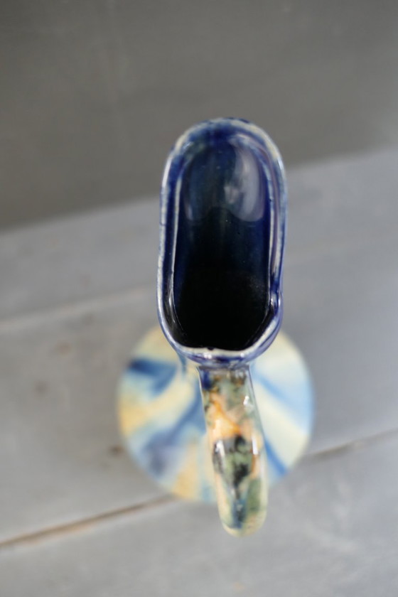 Image 1 of Art Deco vaas Faiencerie de Thulin België