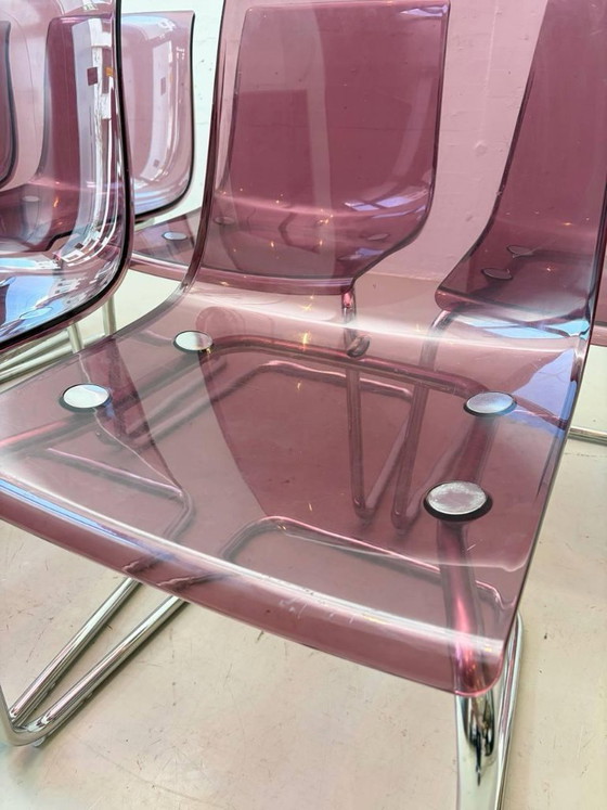 4 Tobias Cantilever stoelen van Carl Öjerstam voor IKEA – Kuipstoelen, Plastic (photo 4 of 14)