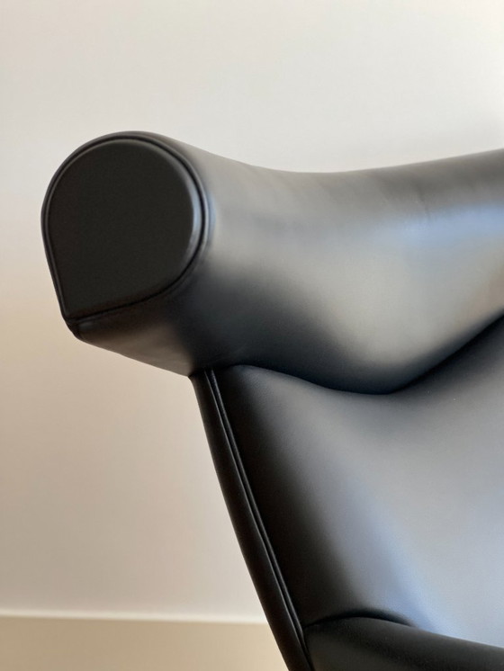 Image 1 of Ox Chair + Ottoman by Hans J. Wegner I Erik Jørgensen