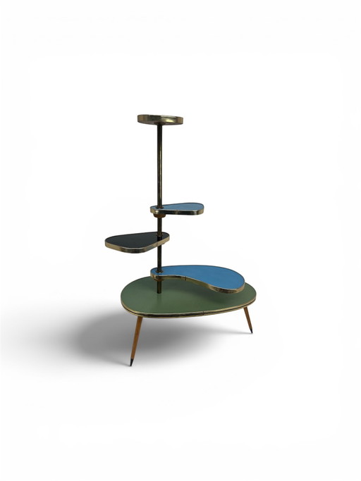 Vintage plantenresten met etages 