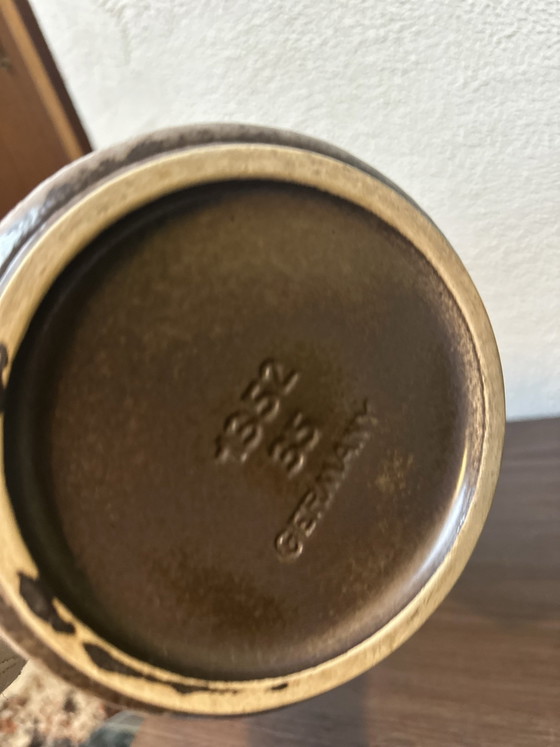 West Germany vaas 1352/35, Vazen, Keramiek, Beige (foto 5 van 5)