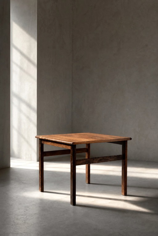 Midden-eeuwse Deense moderne palissander salontafel Capella van Illum Wikkelsø voor Niels Eilersen, jaren 60