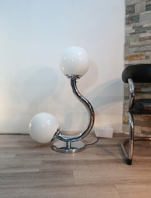 Important Persepolis lamp by Fase, 1973