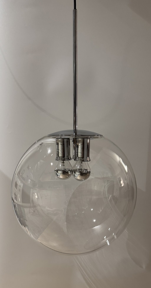 Lámpara colgante CXL Peill&Putzler de mediados de siglo