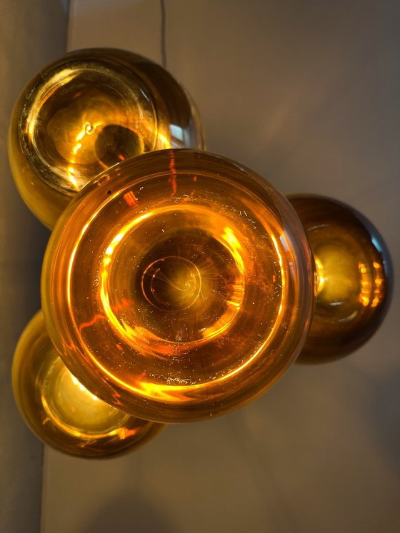 Vintage Nettetal Leuchten cascade lamp – Pendant lamps, Glass, Aluminium (photo 6 of 15)