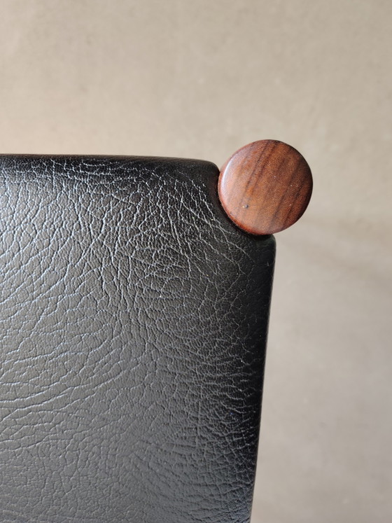Image 1 of 2x vintage eetkamerstoelen 
