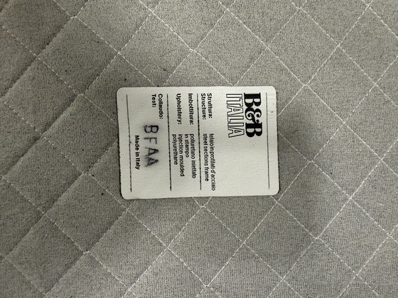 Image 1 of 3x B&B Italia Draaifauteuil zwart leer