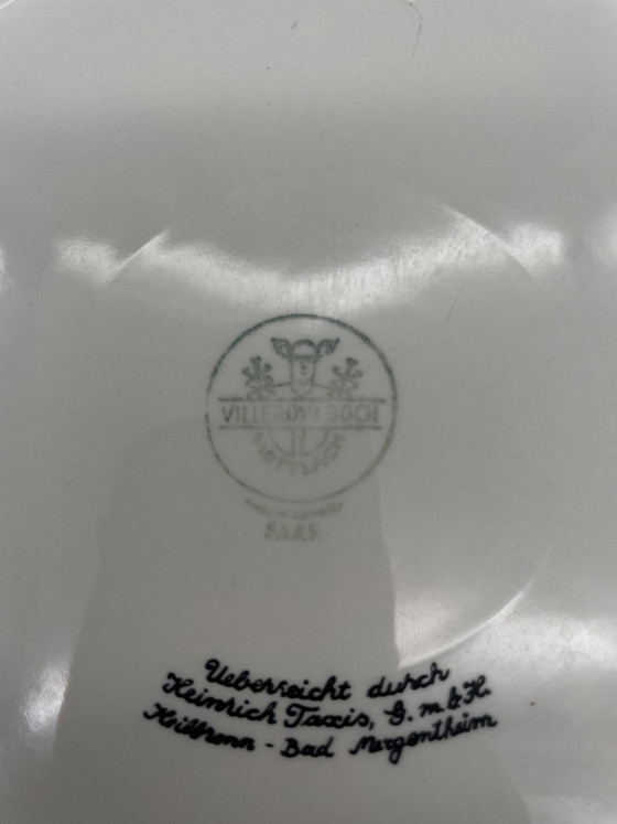 Piatto da parete Villeroy & Boch Heilbronn Rathaus, Heinrich Taxis anni '50-'60 – Decorazioni murali (photo 4 of 5)