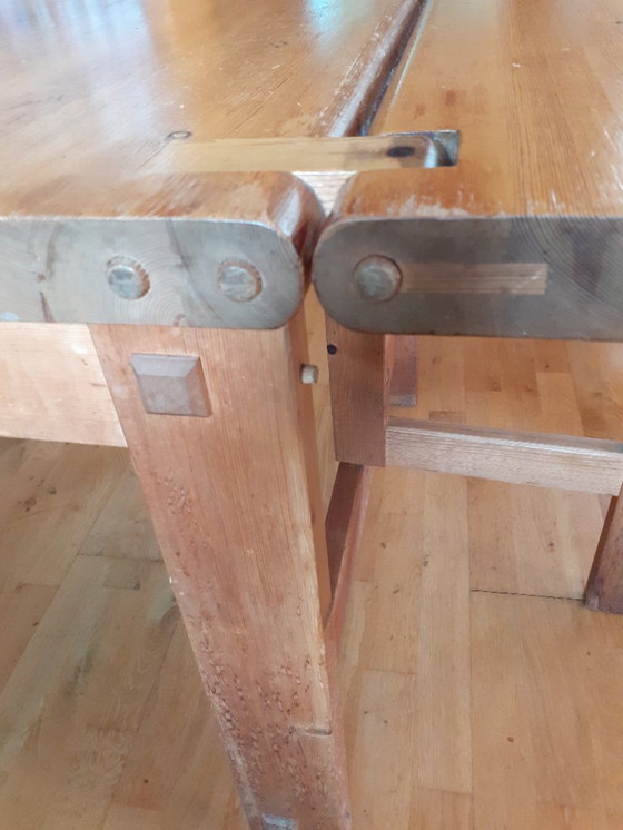 Image 1 of  4 Trybo-Stühle und 1 Fureka-Tisch Edvin Helseth