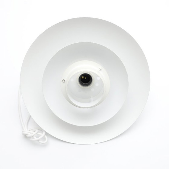 Image 1 of Lampe blanche de style scandinave, années 1970