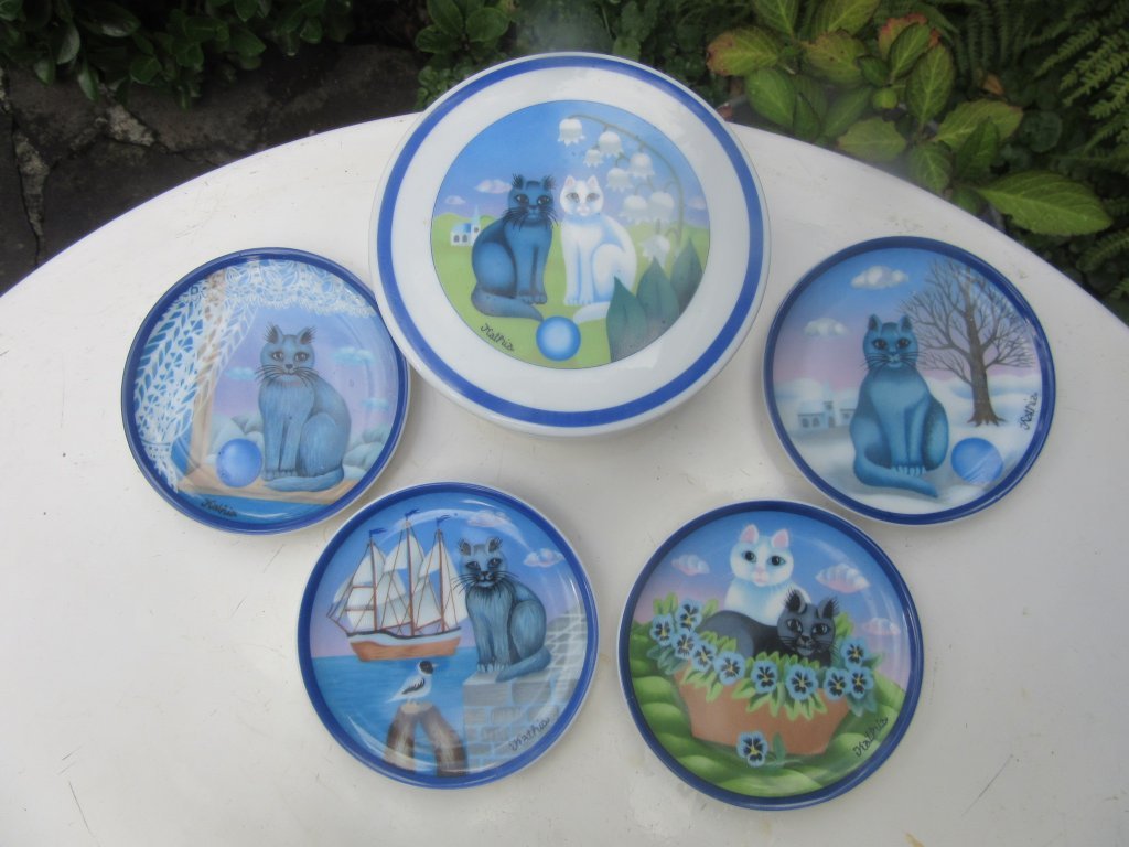 ARZBERG TRIC プレート 4枚セット Arzberg Germany Set of 4 Trinket Trays with | Table accessories