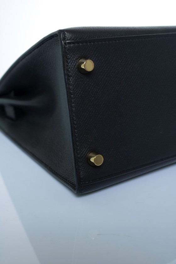 Hermes, Sac Kelly II Sellier 28 Epsom 89 Negro – Hermès, Bolsos de mano, Calfskin (photo 11 of 20)