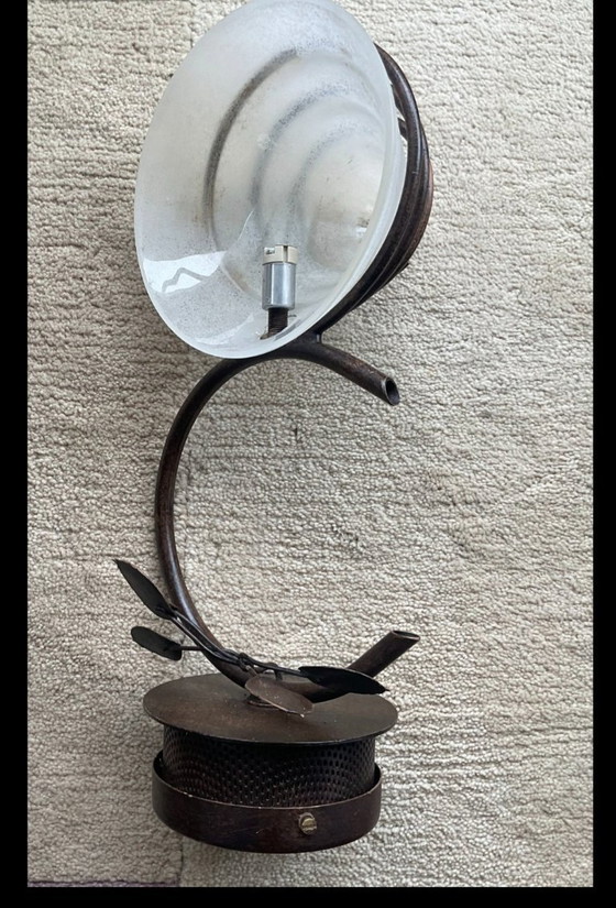 Image 1 of Lámpara de pared exclusiva Terzani "La Luce Pensata" – Cristal de Murano
