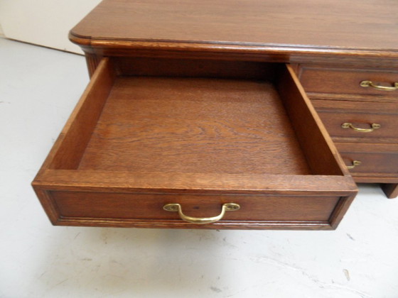Image 1 of Antique oak chest of drawers