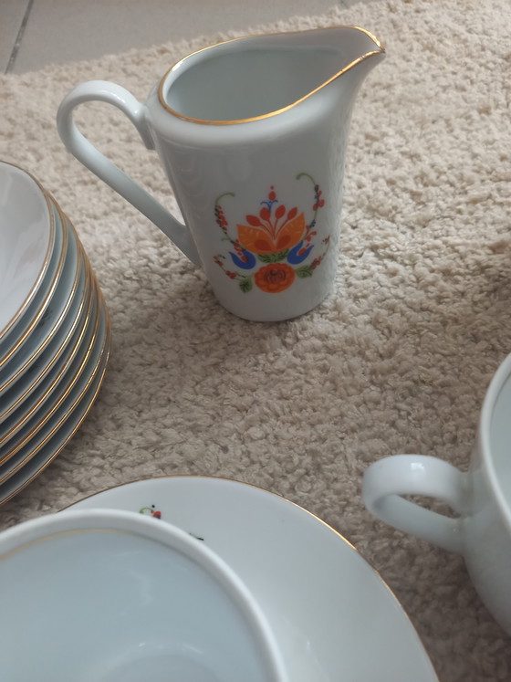 Image 1 of Beautiful Vintage Kahla Coffee Set from the 1970s