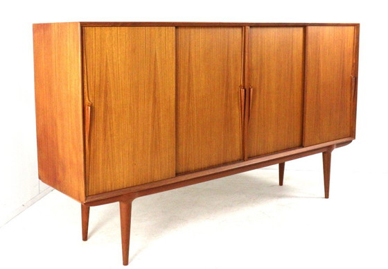Gunni Omann For Omann Jun Model 19 Cabinet Highboard Vintage Teak – High Boards, Wood (photo 3 of 18)