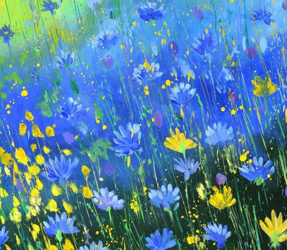 Image 1 of Blue cornflowers 79