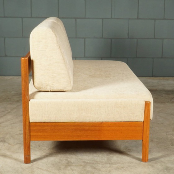 Image 1 of Ensemble de bancs pliants danois – Den Blaa Fabrik – 1960