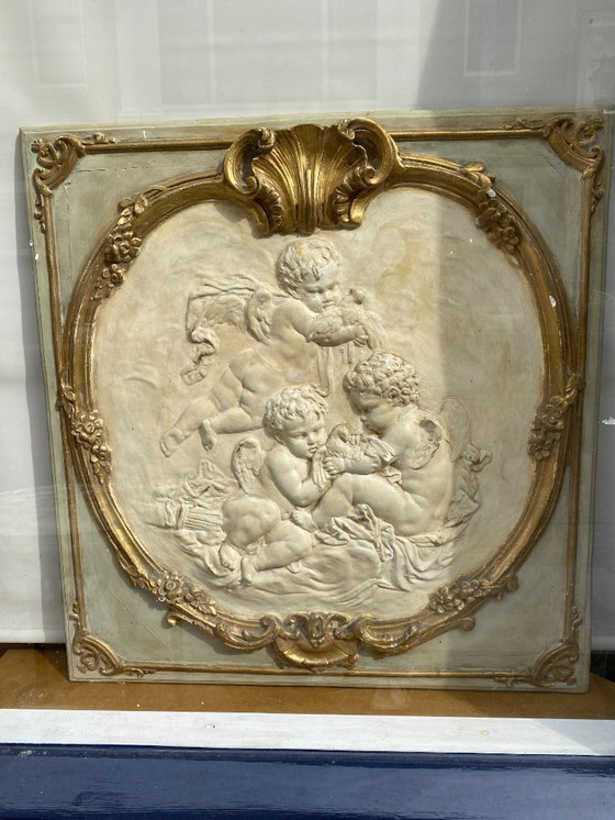 Image 1 of Wandpaneel mit Relief (Neobarock)
