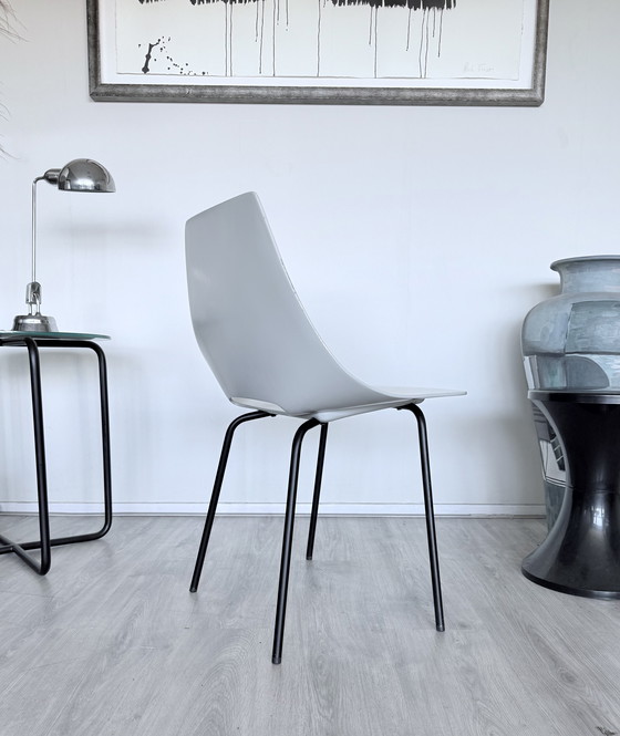 Image 1 of 4x chaises Tonneau vintage design by Pierre Guariche