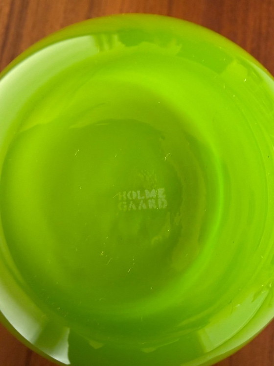 Green Holmegaard Vase Shape – Glass (photo 4 of 5)