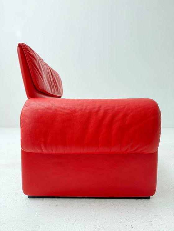 Image 1 of Red DS-2011/01 armchair from De Sede