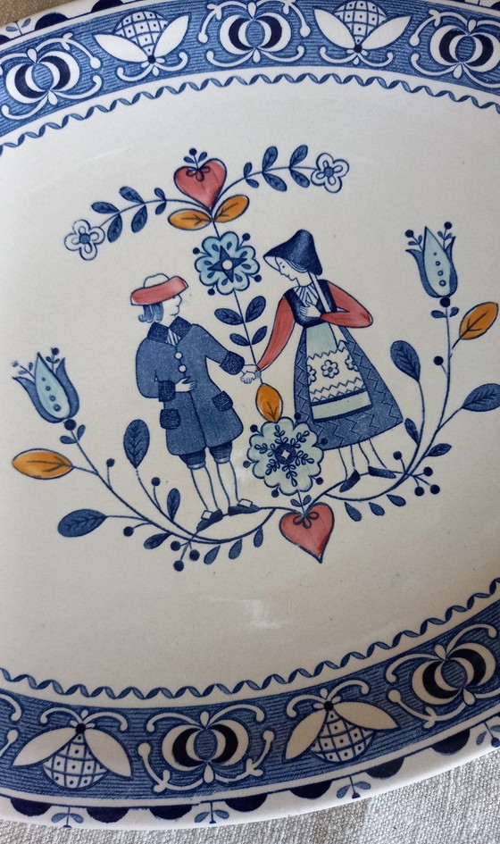 Image 1 of Vajilla inglesa "Corazones y flores" de Johnson Brothers