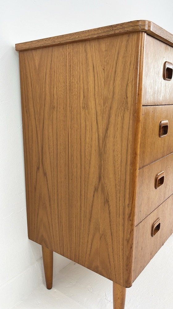 Cassettiera svedese vintage in impiallacciatura di teak – Cassettiere, Scandinavian (photo 11 of 15)