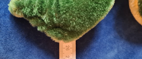 Originele Steiff kikker, circa 1965, in uitstekende staat. – Decoratieve objecten, Textile (photo 10 of 12)