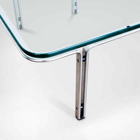 T112 Steel And Glass Coffee Table By Horst Bruning For Kill International 1970s – Metal (photo 6 of 10)