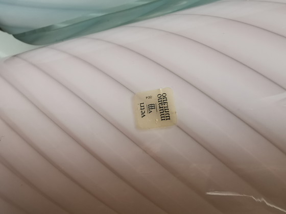 Image 1 of Vintage Murano Swirl Wall Sconces