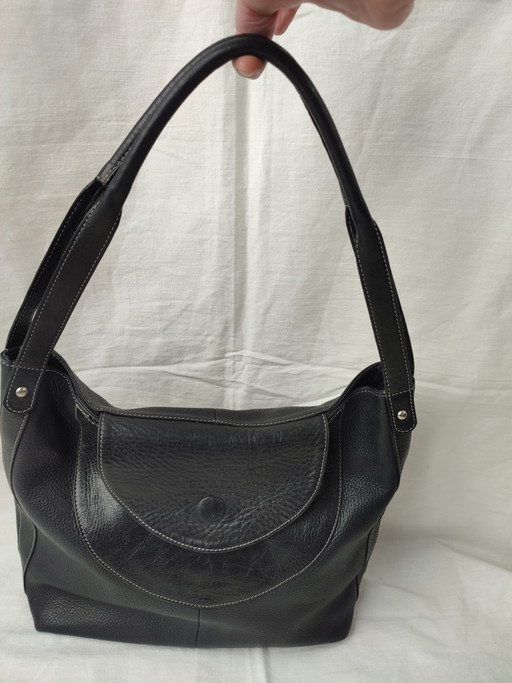 Scapa Black Leather Handbag Timeless Beauty – schoudertassen (photo 2 of 15)